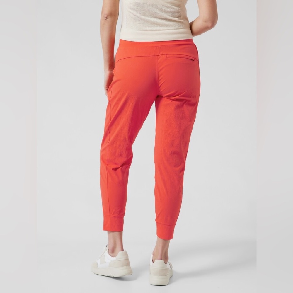Athleta Trekkie North Jogger Flame‎ Orange 4 - Picture 3 of 8